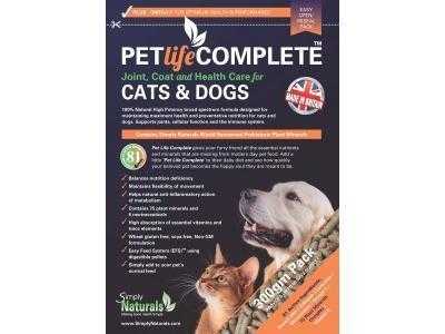 Petlife Complete Joint, Coat and Health Care For Cats and Dogs