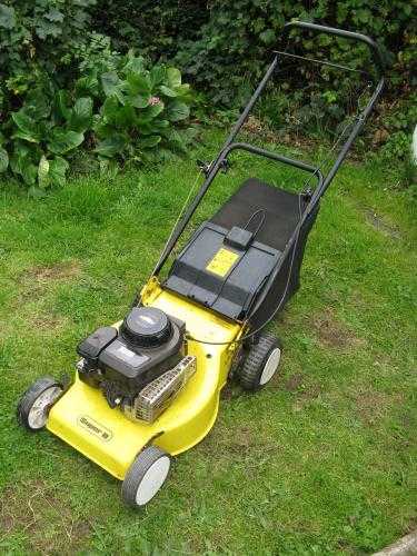 petrol lawn mower