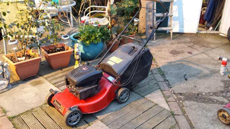 petrol lawn mower (newick not lewes)