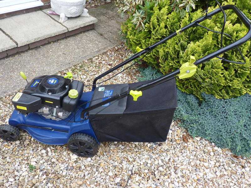 petrol lawnmower