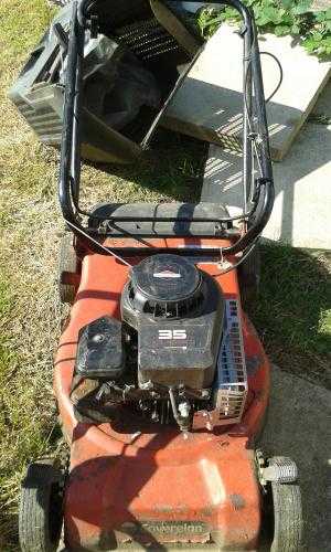 petrol mower