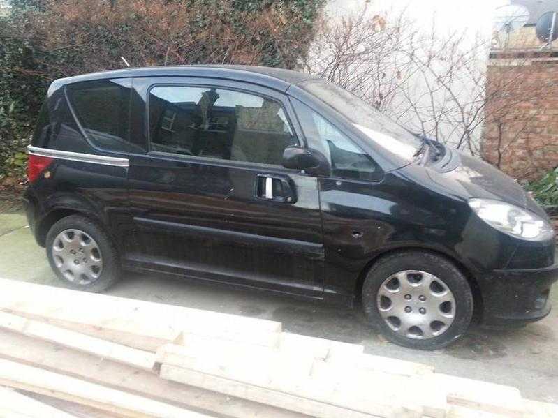 PEUGEOT 1007 DOLCE, BLACK, 2005