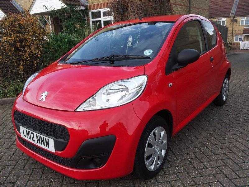 PEUGEOT 107 REG 2012 ONLY 2,000 MILES YES ONLY 2K NO ROAD TAX