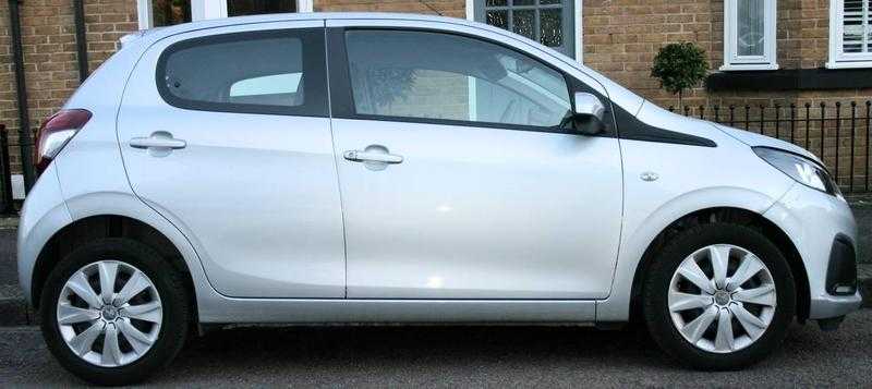 Peugeot 108 2014, 5 door automatic low milage