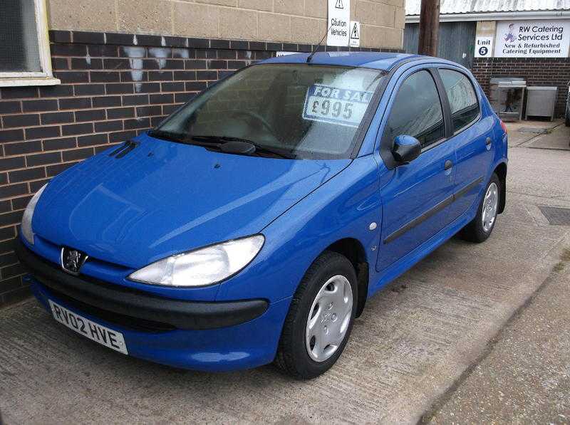 Peugeot 206-1.4LX-200202-68,500mls-5-Door