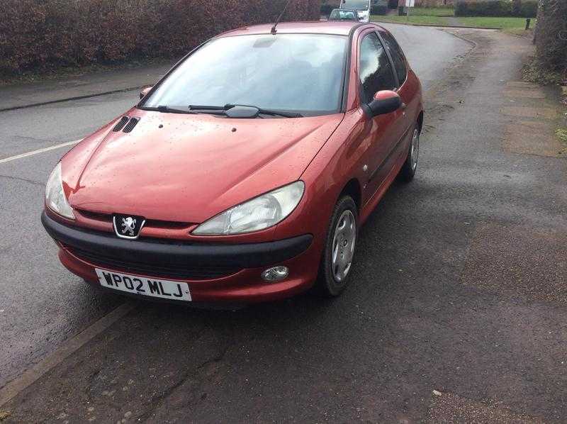 Peugeot 206 2002 diesel 1.4 hdi clean car