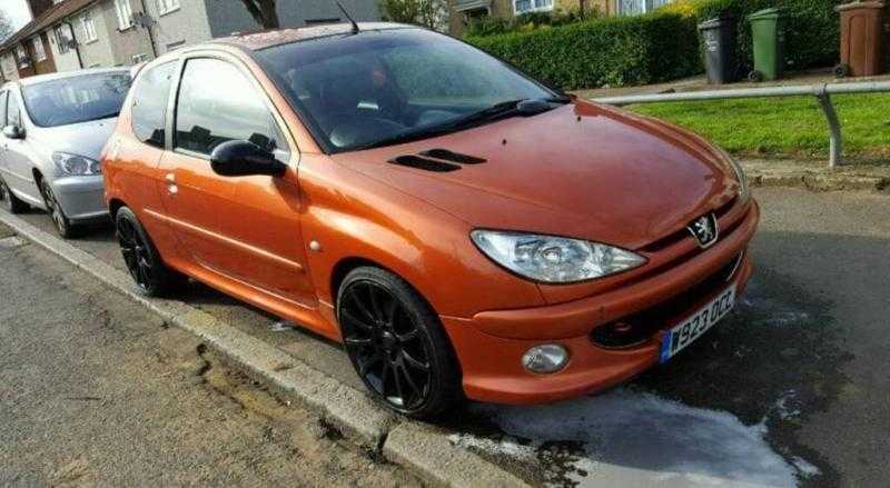 Peugeot 206 GTI ALLOYS MOT amp TAX LOW MILES NOT CORSA ASTRA CLIO HONDA