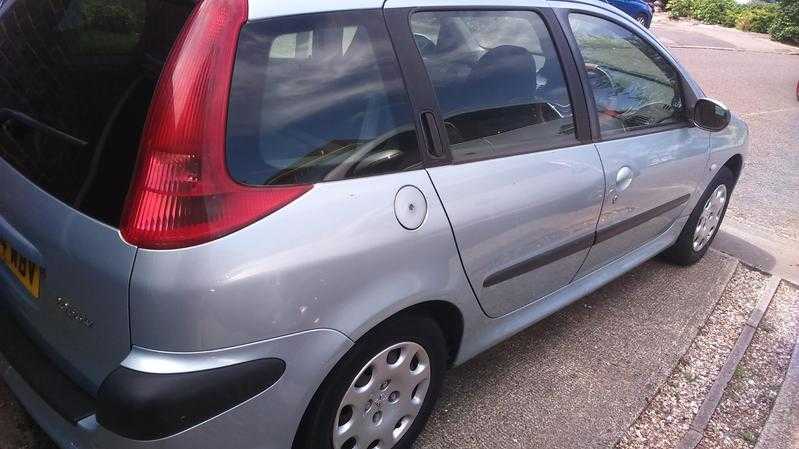 Peugeot 206 Sw Diesel 5 Door Family Estate Car For Sale Medway