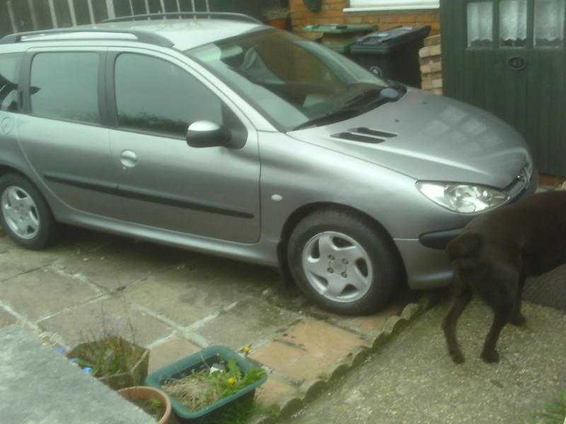 Peugeot 206 sw hdi diesel estate,nov 2004.