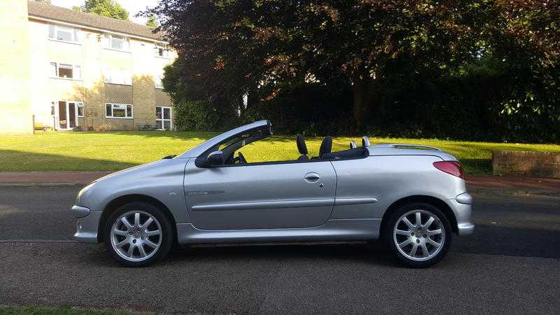 Peugeot 206cc 1.6 Convertible Quicksilver Low Mileage