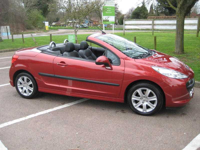 PEUGEOT 207 CONVERTIBLE 200757 53K ONLY