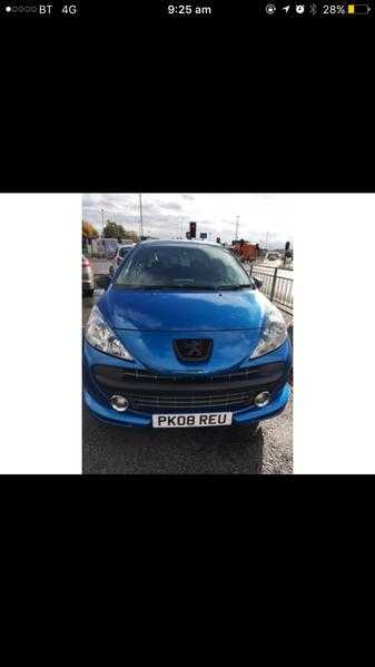 Peugeot 207 sports 2008 leather seats and alloy wheels