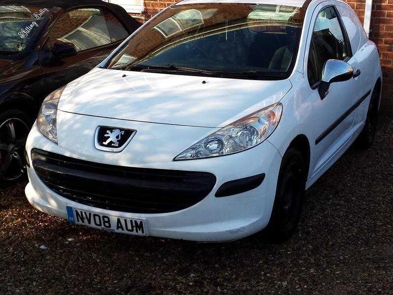 Peugeot 207 van diesel 1.4hdi from 2008