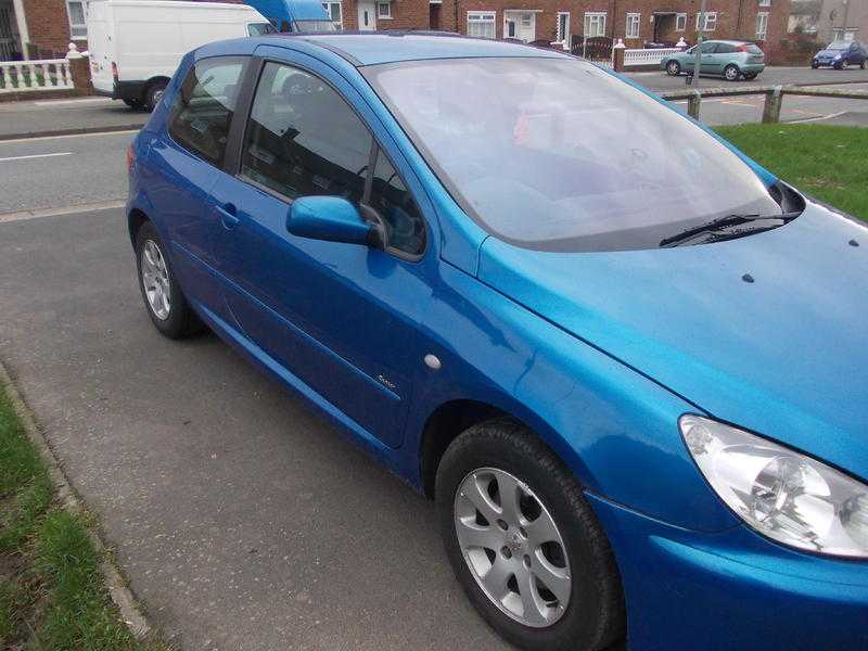 Peugeot 307 2002 hdi diesel 200252 plate