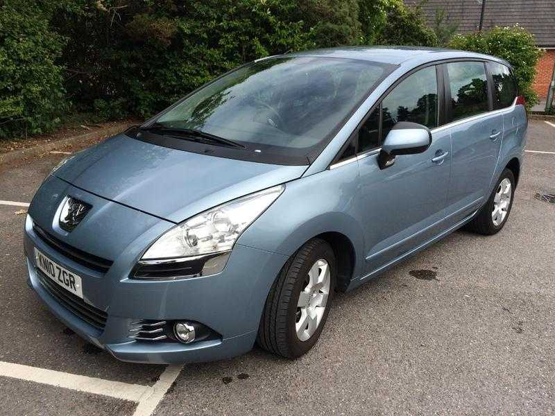 Peugeot 5008 Sport 1.6HDi 110Bhp - 6 speed auto - 7 seat - 5 Door MPV - April 2010