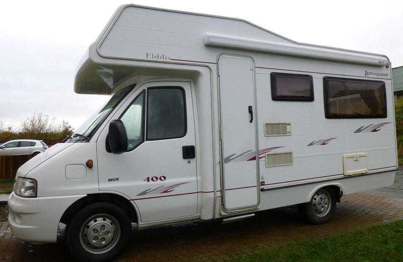 PEUGEOT BOXER ELDDIS AUTOQUEST 4 BERTH CAMPER