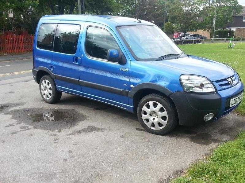 PEUGEOT PARTNER COMB ESCAPADE HDI, BLUE, 2003