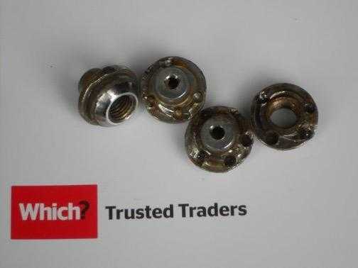 Peugeot wheel locknut removals