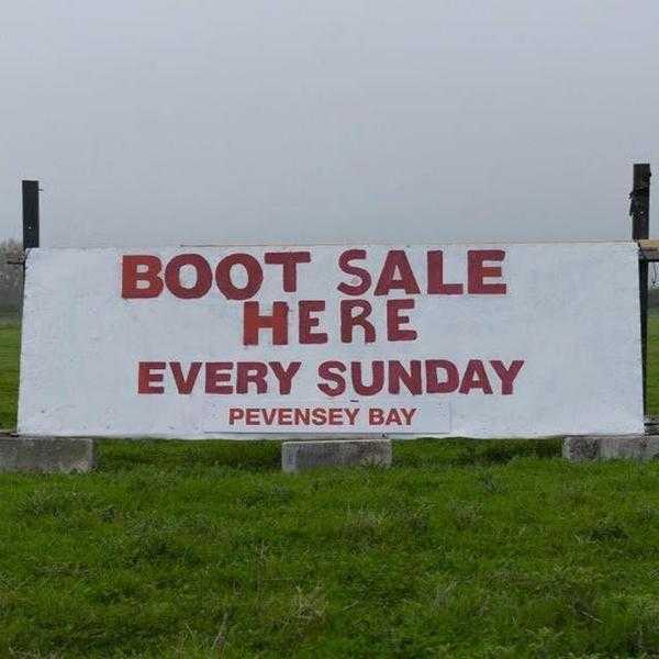 PEVENSEY BAY BOOT SALE SPECIAL OFFER 4th JUNE