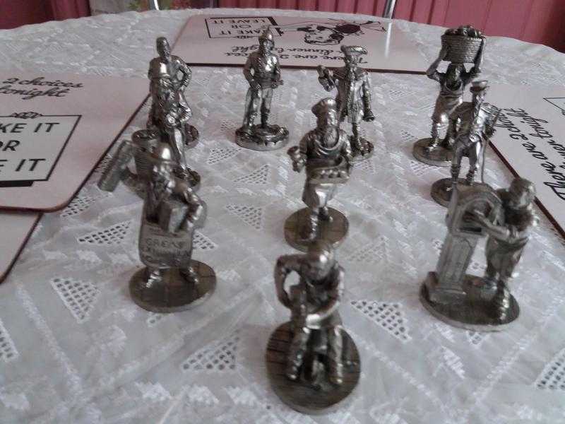 Pewter Royal Hampshire figurines