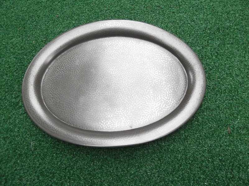 Pewter tray