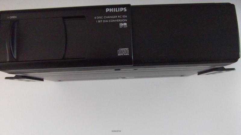Philips 6 Disc Changer model no RC026