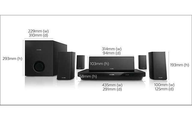 Philips HTB3520G Home theater