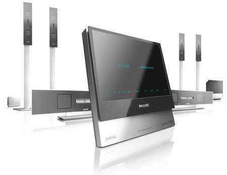 PHILIPS HTS9800W Home cinema wireless 6.1 system