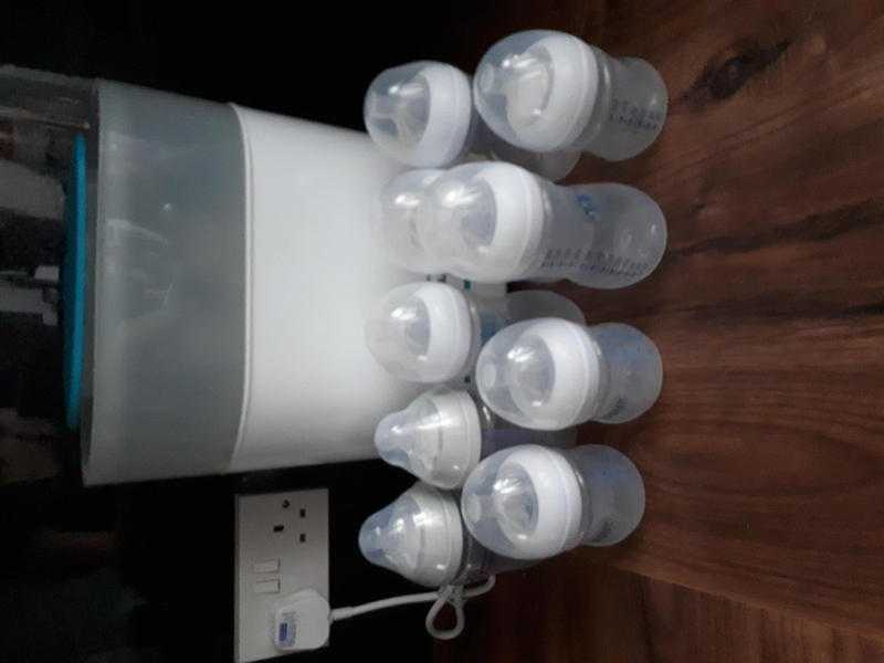 Phillips avent steriliser and bottles