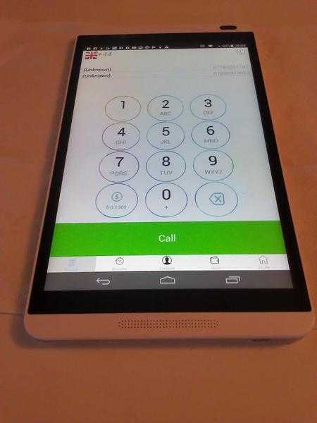 Phone Tablet  Huawei MediaPad M1,EE 4G LTE,16gb, model S8-301L, WhiteSilver