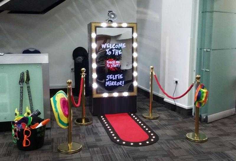 Photo Booth and Selfie Mirror Hire in Dorset