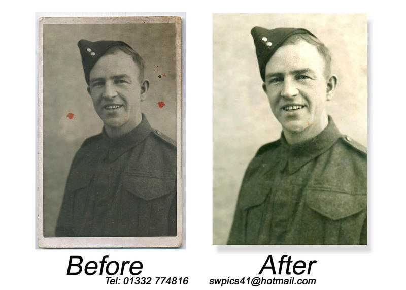 Photo restoration, preserve those precious memories.