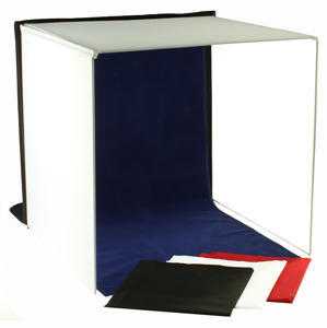 PHOTOGRAPHIC LIGHT Tent SQUARE 60cm x 60cm x 60cm VGC Folds flat for transport or storage