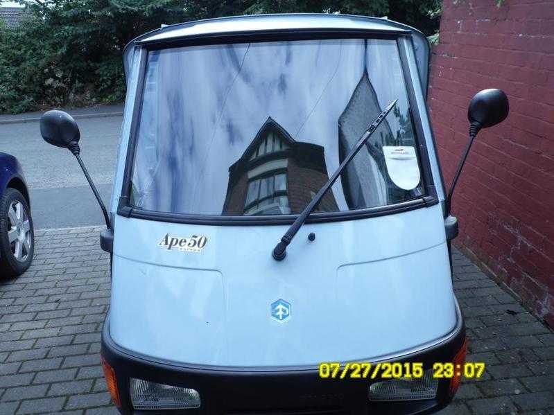 PIAGGIO APE 50 VAN, BLUE, 2013