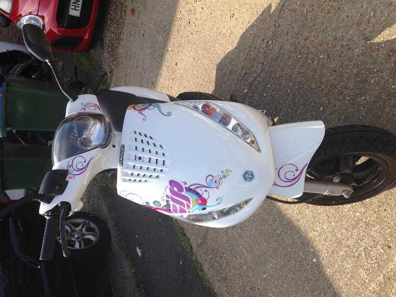 Piaggio zip 50cc 2013 plate