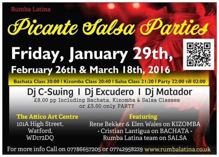 PICANTE SALSA PARTIES