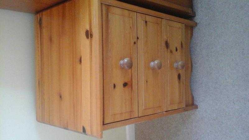 pine 3 drawer cabinet