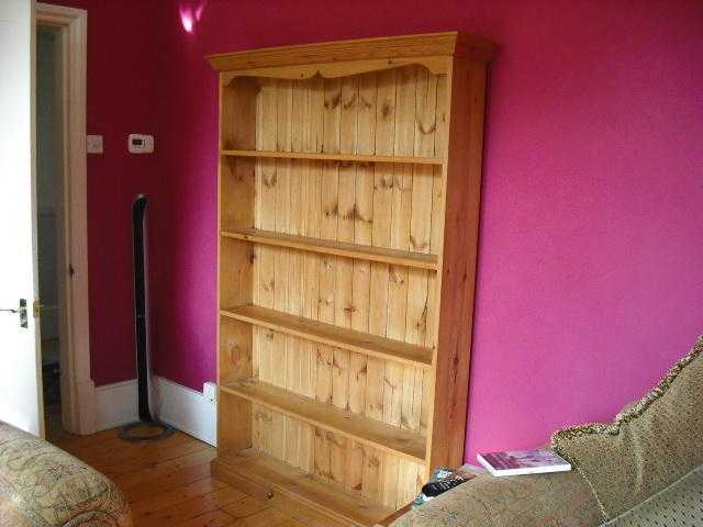 Pine bookcase for sale