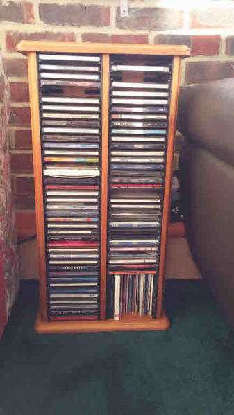 Pine CD Rack