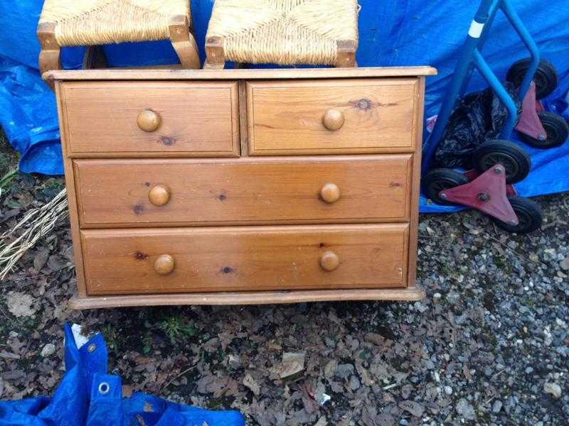 PINE CHEST OF DRAWS