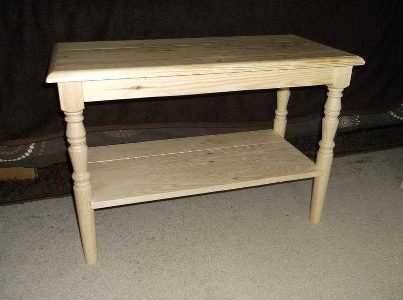 Pine coffee table