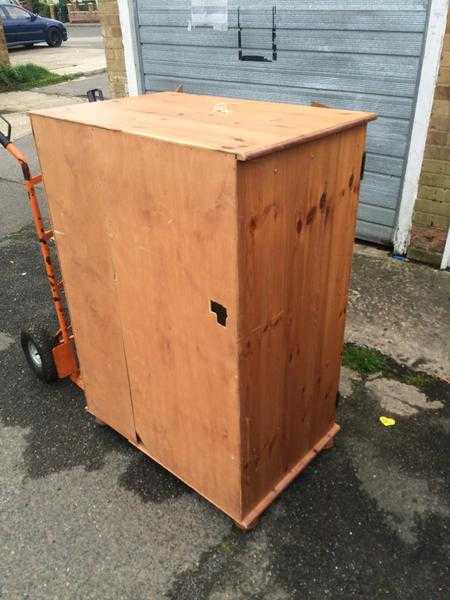 Pine Desk cupboard