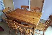 Pine dining set