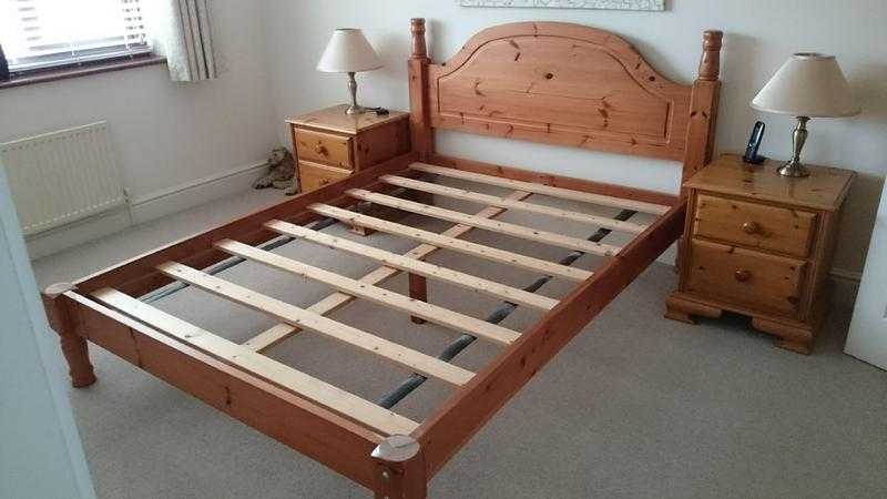 Pine Double Bed