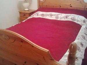 Pine Double Bed