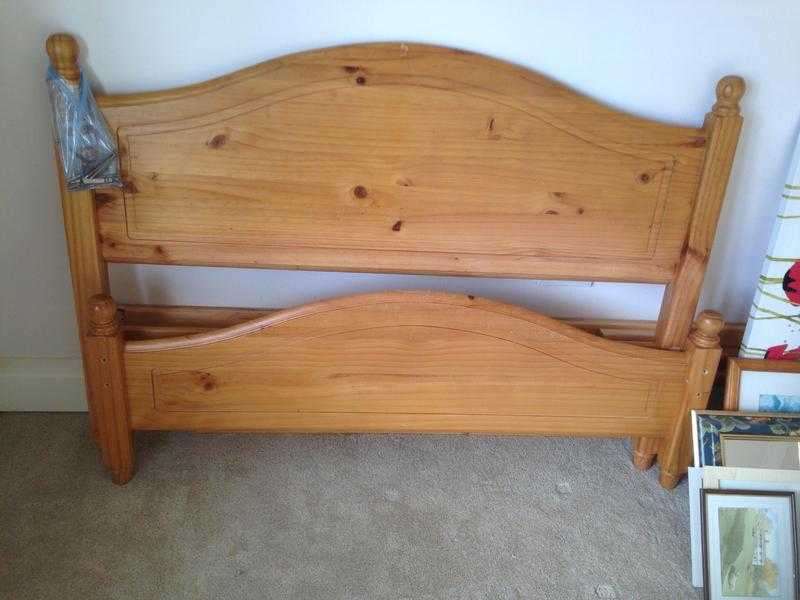 Pine Double Bed Frame