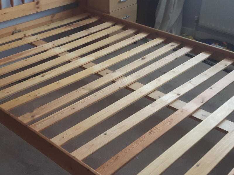 Pine Double Bed Frame