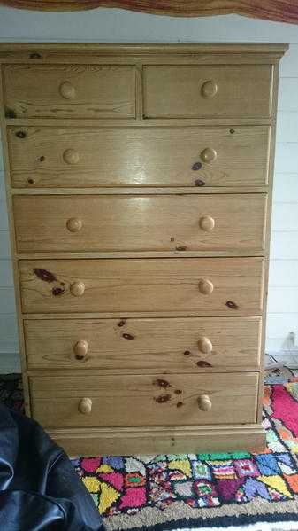 Pine drawers