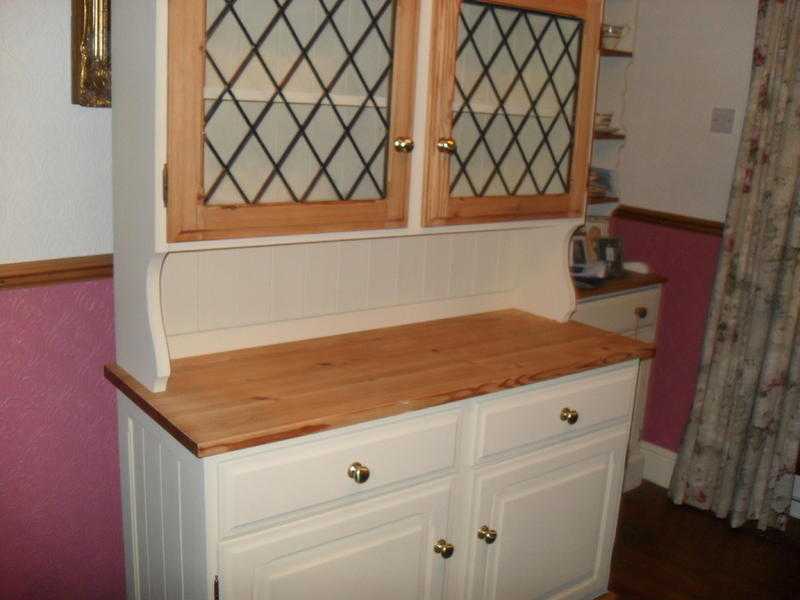 PINE DRESSER PAINTED IN ANNIE SLONE CREAM