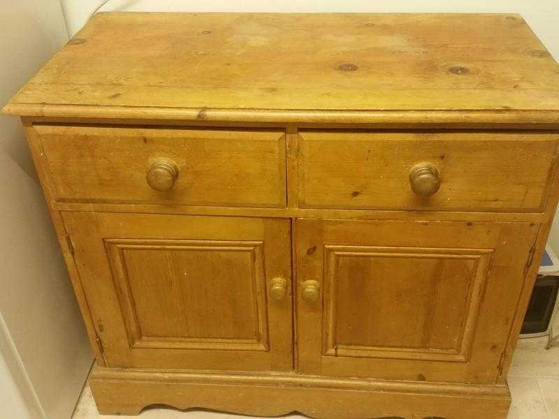 Pine Kitchen Cabinet